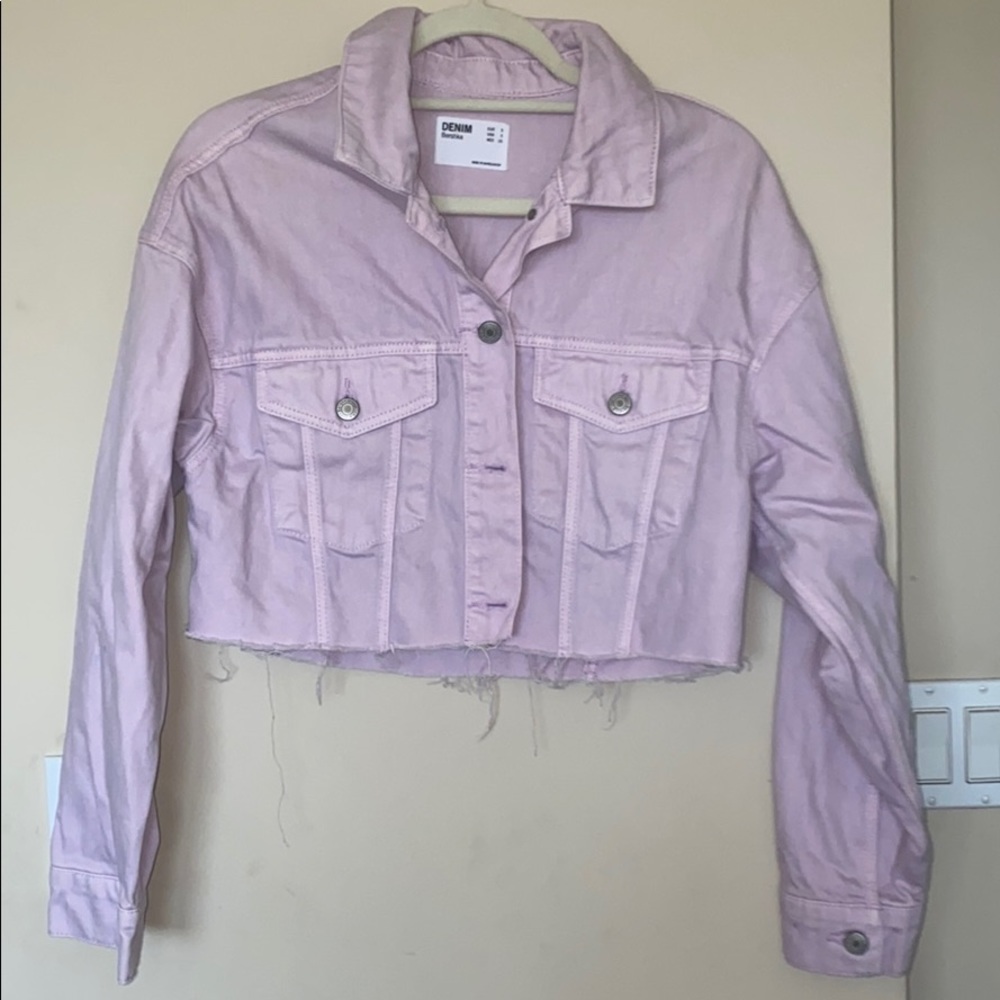 Bought in Spain.  too cute to handle. Denim jacket